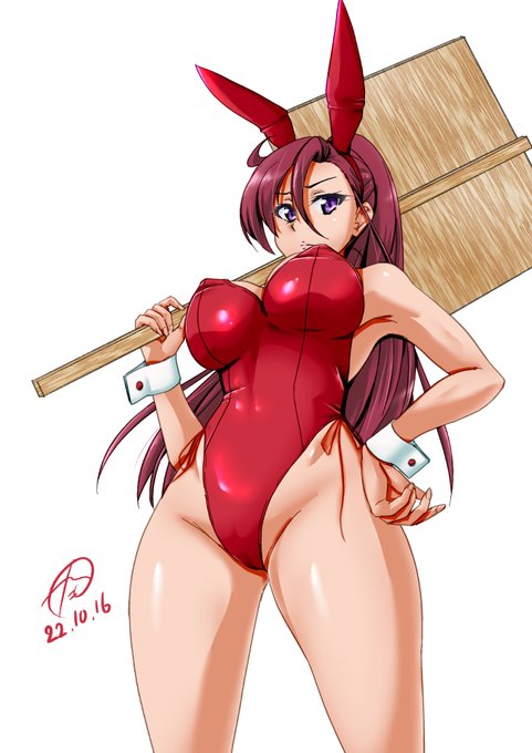 昨日誕生日だったぽいのでask滝沢パイセンのバニーを描いた 