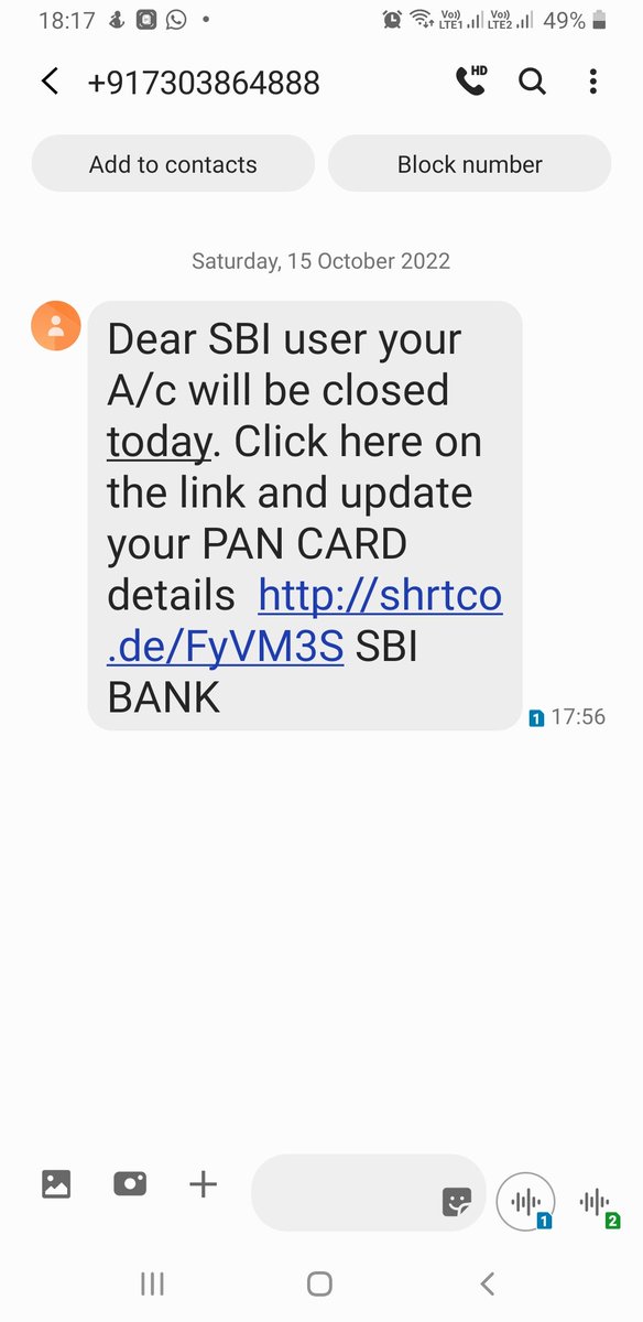 PrashantWagh_IN's tweet photo. @TheOfficialSBI @RBIsays @RBI @StaySafeOnline @CybercrimeCID https://t.co/Q2ICoDumcA