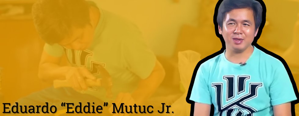 MuseoMutuc's tweet photo. Introducing Eldwin Mutuc and Eduardo “Eddie” Mutuc Jr, Eduardo Mutuc's successor.
#GawadManlilikhaNgBayan
#NationalLivingTreasure
#EduardoMutuc
#MutucMuseo https://t.co/xYP91YWecO