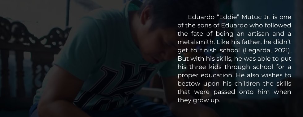 MuseoMutuc's tweet photo. Introducing Eldwin Mutuc and Eduardo “Eddie” Mutuc Jr, Eduardo Mutuc's successor.
#GawadManlilikhaNgBayan
#NationalLivingTreasure
#EduardoMutuc
#MutucMuseo https://t.co/xYP91YWecO