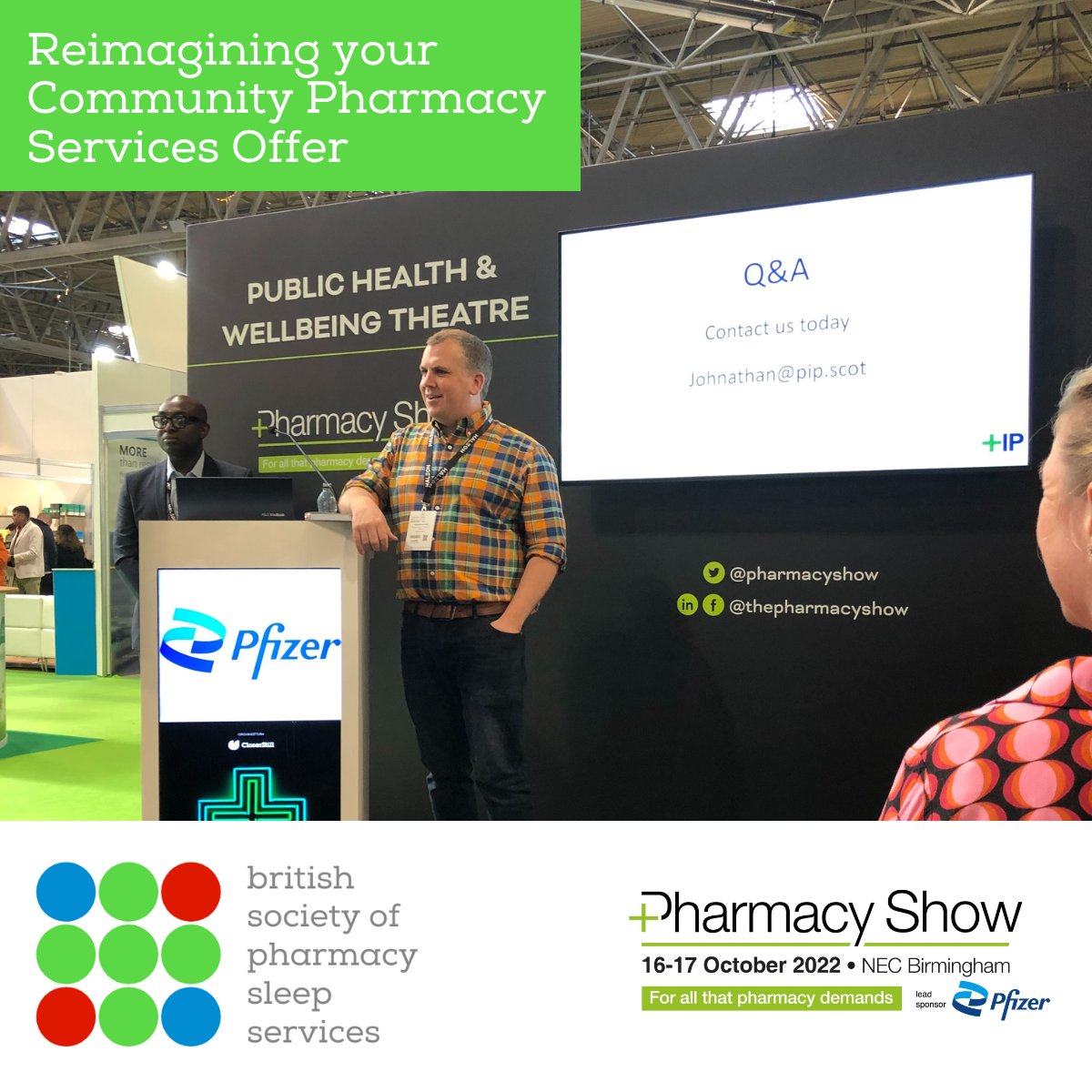 💯% agree with <a href="/JohnathanLaird/">Johnathan Laird</a> at <a href="/pharmacyshow/">The Pharmacy Show</a> this morning who said pharmacy needs to move away from 'just' "moving boxes."
1/2
