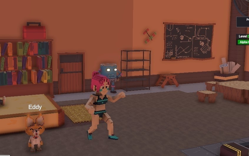 annap1092's tweet photo. @TheSandboxGame I just finished my quest on Pororo experience on the #SandboxAlphaS3 for a chance to win a Season 3 Alpha Pass! Here I am with a cute Pororo. Check out my screenshot!

#Pororo https://t.co/goBJpdsysQ
