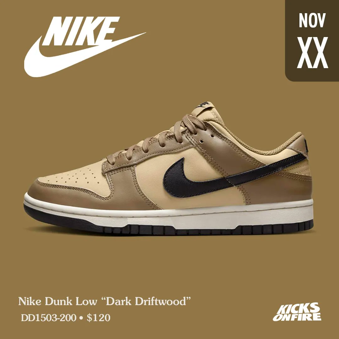 kicksonfire's tweet photo. Nike Dunk Low “Dark Driftwood” 😍 Thoughts on this pair ? https://t.co/wKqoLTiPSm