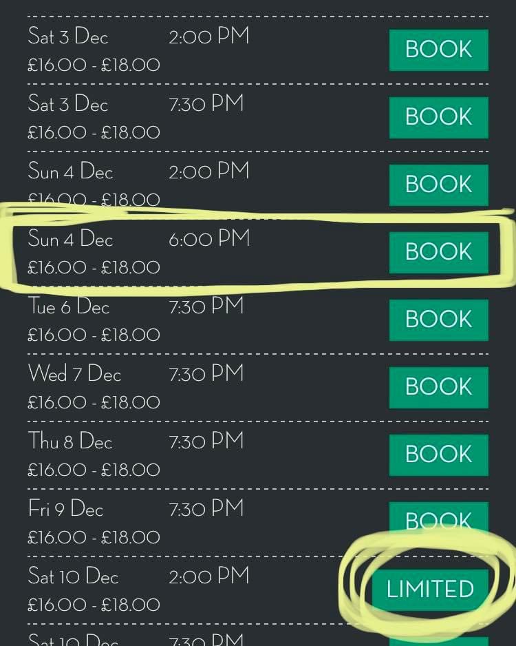 🎟🎟Limited availability and still 7 weeks to go… Wow!!! 🎟🎟

Also, did you know we now have an early evening Sunday performance at 18:00pm!? This is new this year, and has replaced the Monday evening performance.

Get your tickets today!

josephrowntreetheatre.co.uk/whats-on/panto…
