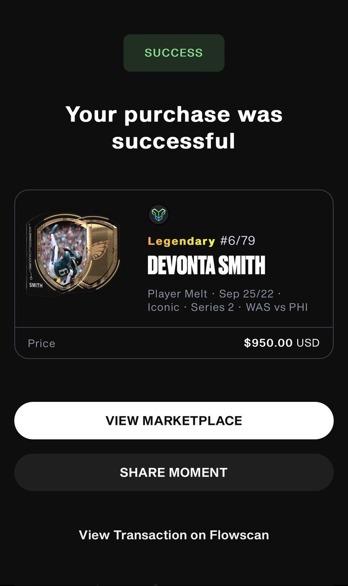 Pulled the trigger on my first jersey leggo on <a href="/NFLALLDAY/">NFL ALL DAY</a> !!!! 🔥
Devonta Smith gonna have a HOF career! LFG!!!!