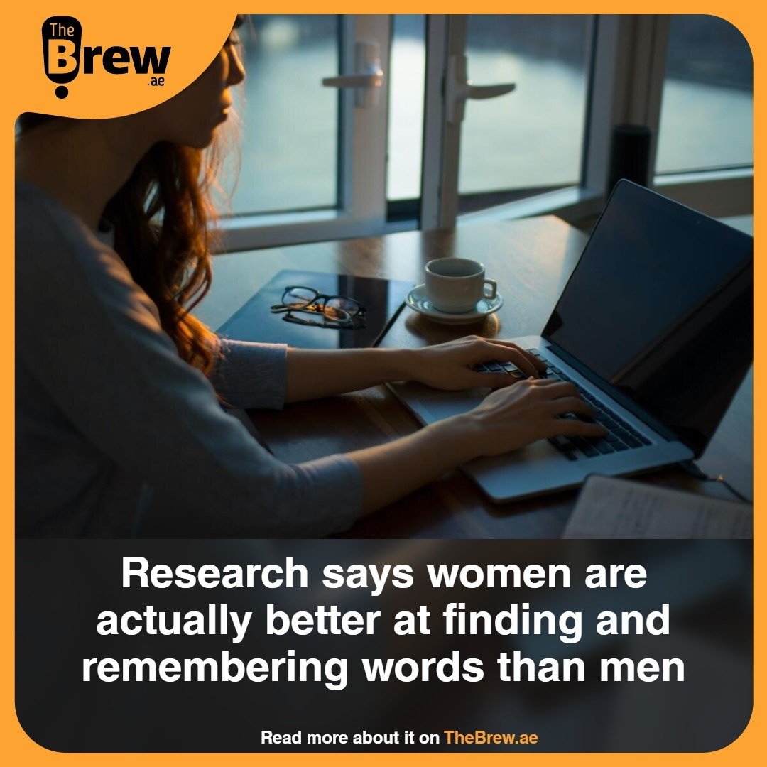 #News: Research says women are actually better at finding and remembering words than men.

@BergenUib 

Read more: thebrew.ae/research-says-…

#LetsBrewIt #BrewIt #UK #UnitedKingdom #London #study #metaanalysis #journal #women #men #memorypower #memorystudy