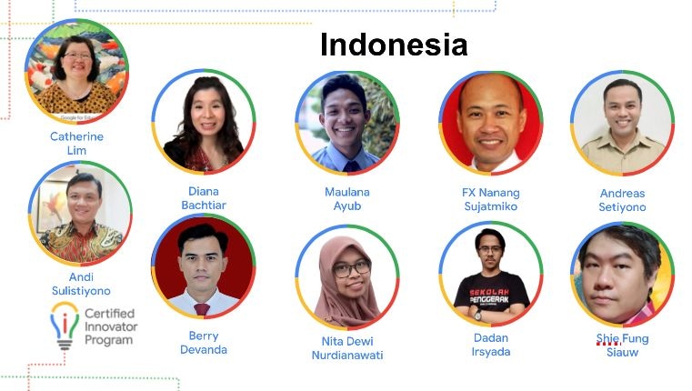 berrydevanda's tweet image. Indonesian Team of Google Certified Innovator 2022
#googlecertifiedinnovator 
#googlecertifiedtrainer