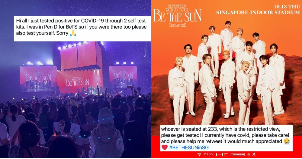 MothershipSG's tweet photo. K-pop band Seventeen fans create spreadsheet to inform others of Covid-19 infection after S’pore concert
https://t.co/01LkSyqZkX https://t.co/etq6NpZbKW
