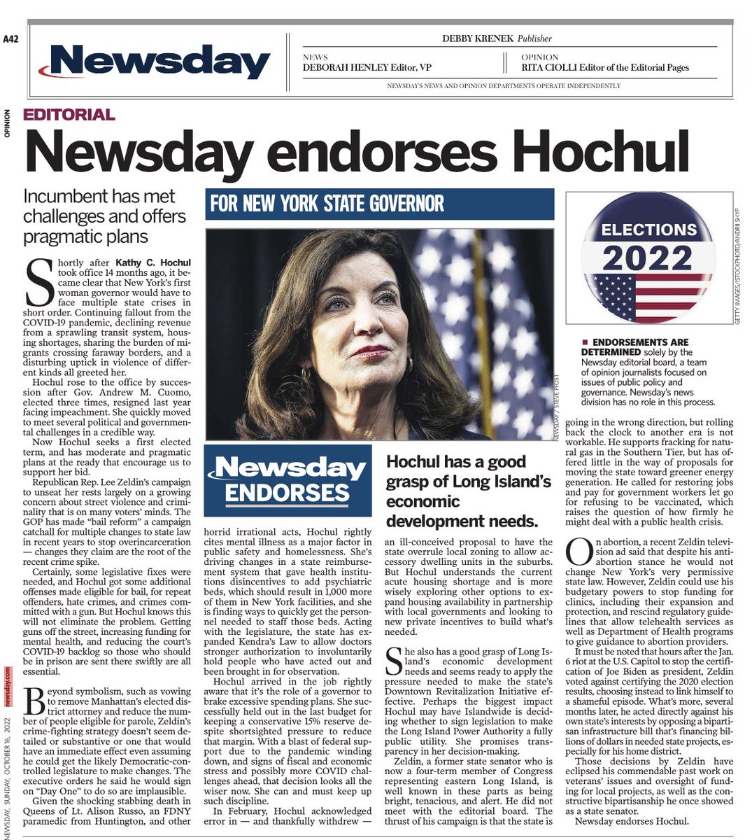 SSsatrone's tweet photo. #NewYork Governor! Trump Fluffer!! @leemzeldin is an anti-law & order #insurrectionist who voted against Co-Vid aid. Burn Pit help for our Vets. Supports Assault Rifles on the Street & Is Against Women Right to choose #radicalrepublican @KathyHochul https://t.co/5XjTZC4Vz5