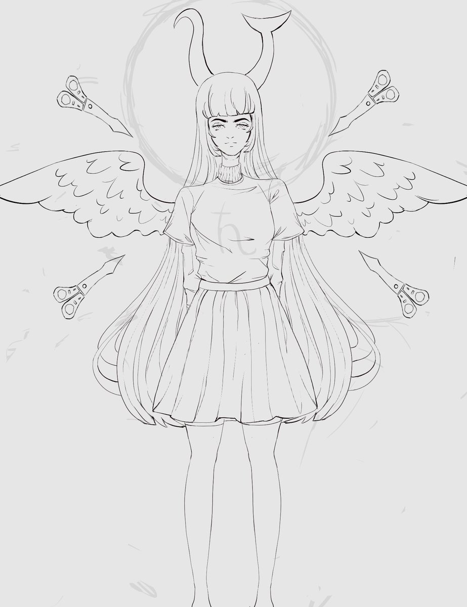 _Pranksty's tweet photo. Some #wip of my fantroll. Been a while since I sat here and inked anything. #art #artist #fantroll #oc https://t.co/W0iFwDIRpL