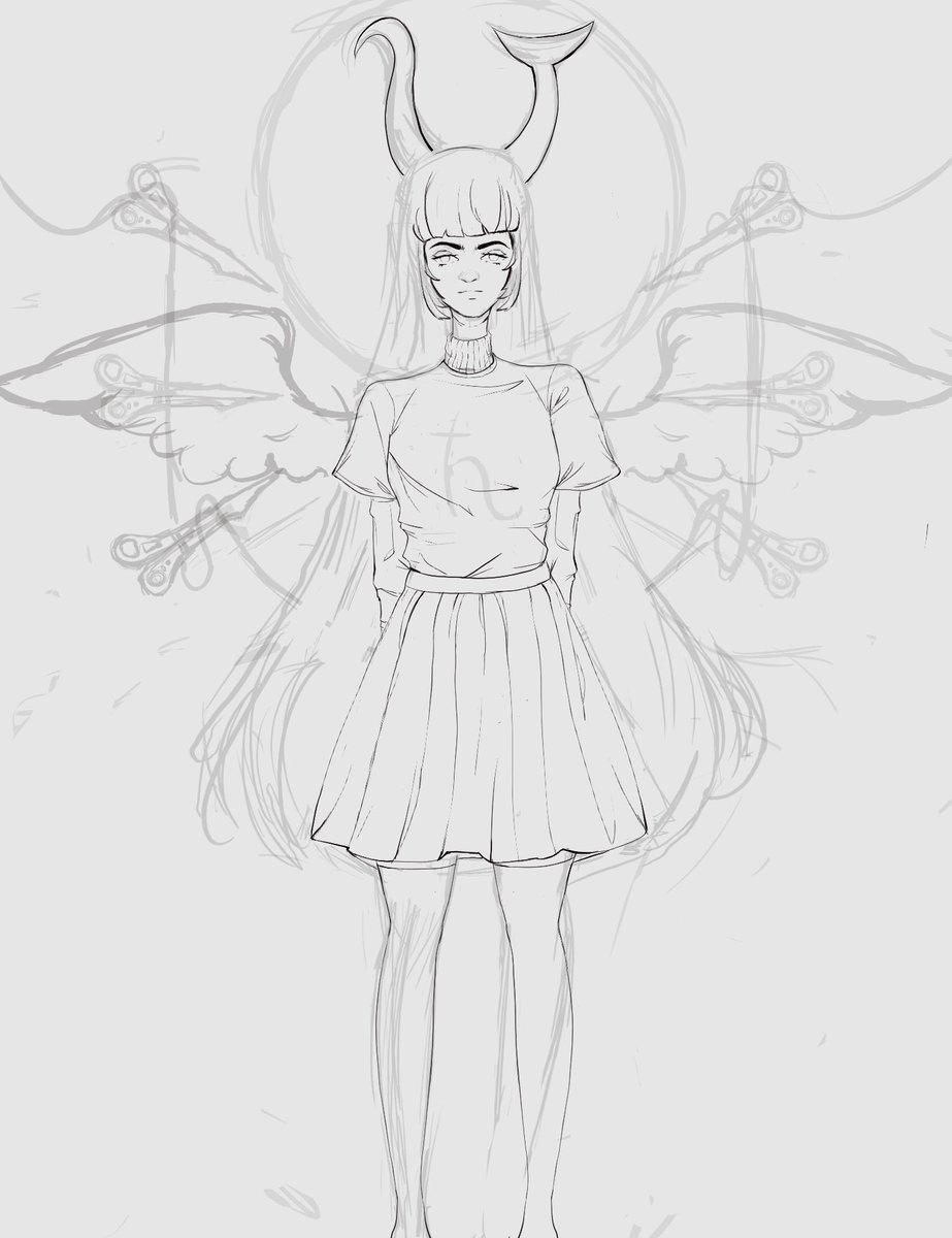_Pranksty's tweet photo. Some #wip of my fantroll. Been a while since I sat here and inked anything. #art #artist #fantroll #oc https://t.co/W0iFwDIRpL