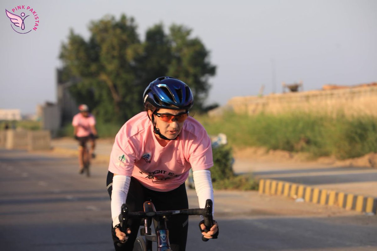 PakistanPink's tweet photo. Pink Pakistan Trust held a "Pinktober Breast Cancer Awareness Bicycle Ride" today, October 16, 2022, at EMAAR Karachi.
We would like to thank all the sponsors and participants who took part in the ride.

#PinkPakistan #drzubaidaqazi #BreastCancerAwarenessMonth #breastcancer https://t.co/mMIIYkFUoY