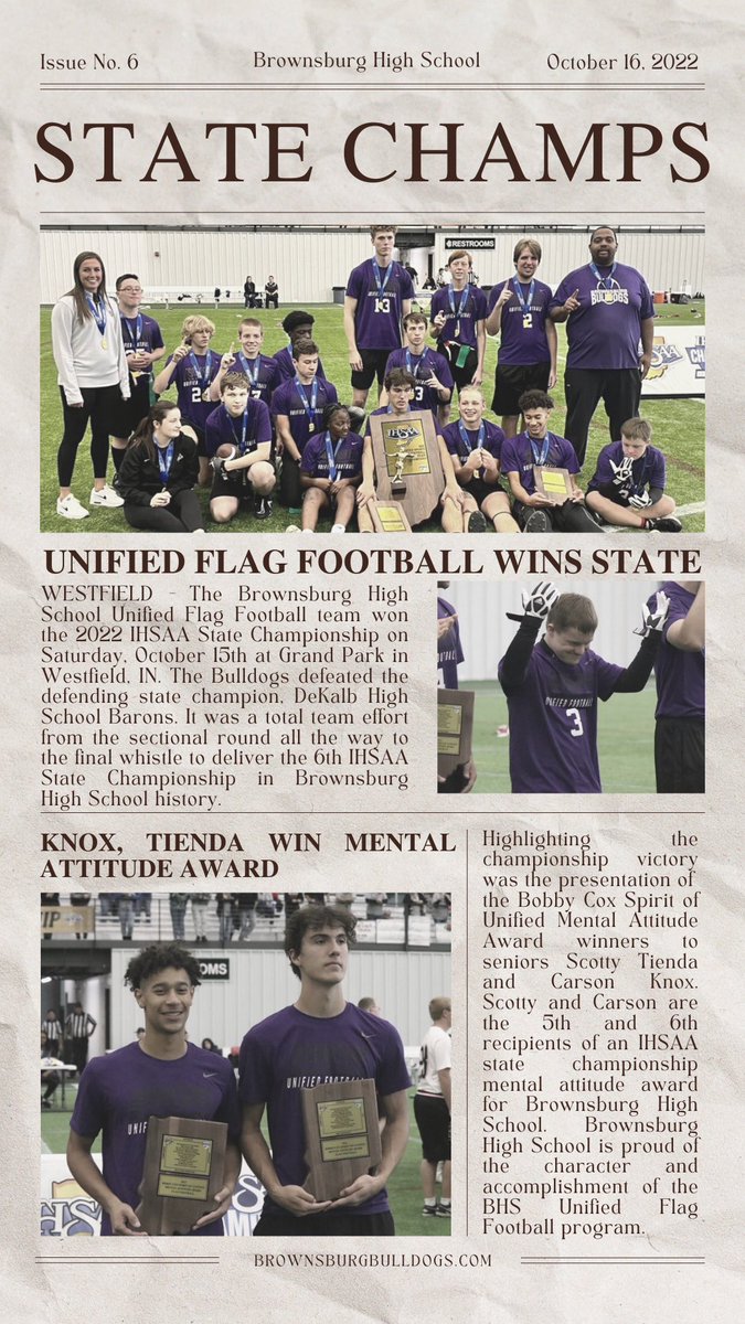 Brownsburg Athletics tweet media