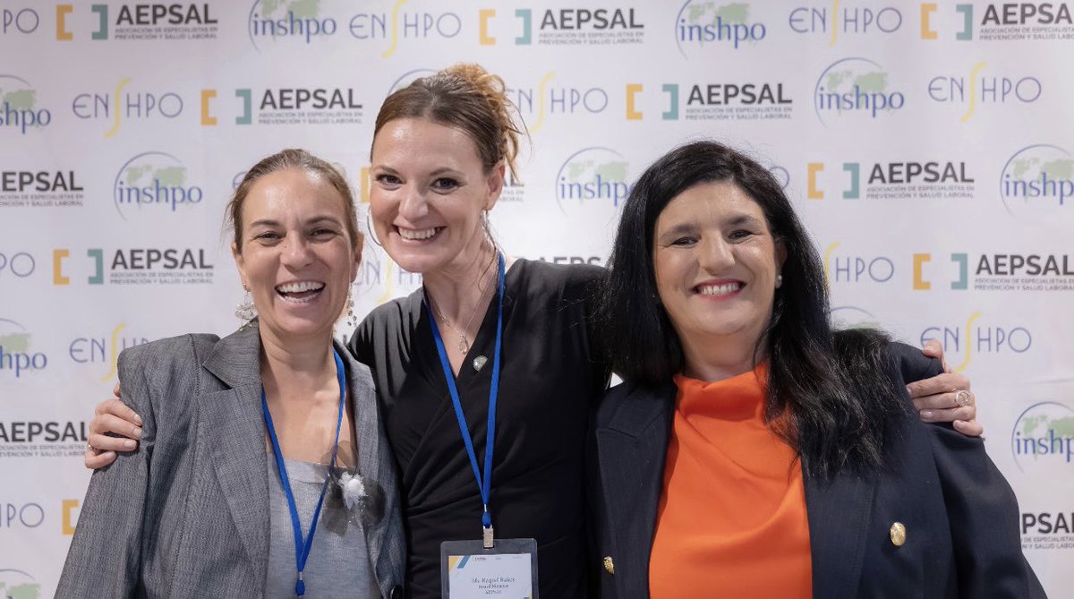 Aepsal's tweet photo. Woman power en #Lainternacional Seguramente la mayor reunión en la historia de asociaciones de profesionales de seguridad y salud en el trabajo 🌏 https://t.co/pUSaSzf0er