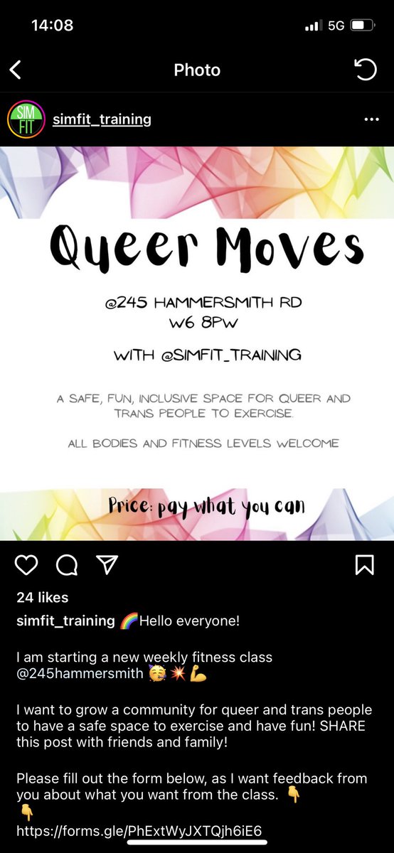Missthepocket's tweet photo. @QuinsPride not sure if this will be something that interests anyone but my pt is starting up the below. She’s not on Twitter but she is on Instagram! https://t.co/PXeZzuymaN