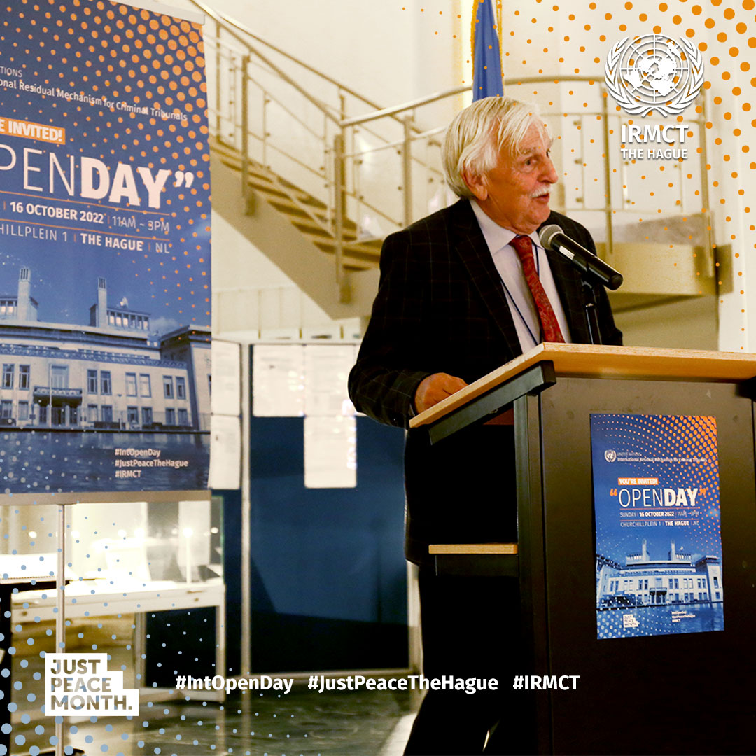 unirmct's tweet photo. Thank you to everyone who visited the #IRMCT during Open Day today! We hope you found it interesting and informative and that you left knowing more about what we do. Don’t forget to tag us and tell us about your experience!
#IntOpenDay #JustPeaceTheHague https://t.co/DFv5uHXDNX