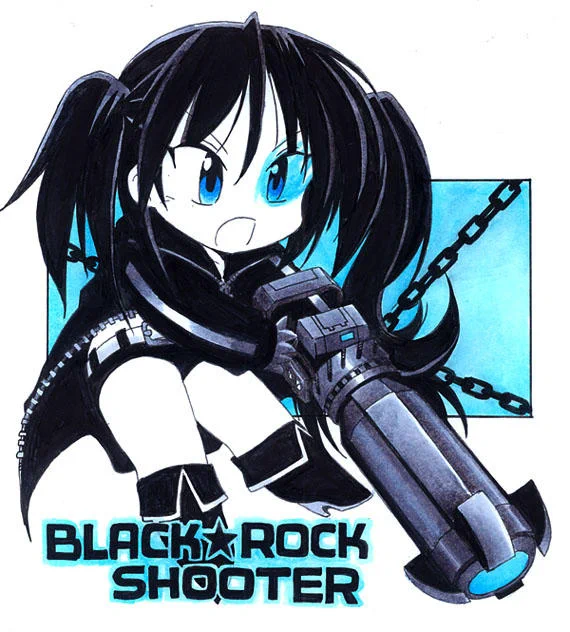 #あなたのくろ色の作品を見せてください ブラックロックシューターと黒雪姫 