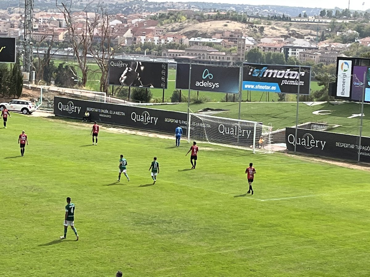Adelsys_EP's tweet photo. El apoyo al equipo de la ciudad @CD_Toledo forma parte de nuestro proyecto de Responsabilidad Social. ¡Hoy felicitamos al club por la importante victoria! 👏👏
¡Vamos Toledo! ¡Vamos a ponerle ingenio! 😉

#Adelsys
#celebramoselingenio https://t.co/B3aWEz7ofZ