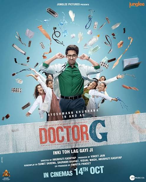 Cinema_With_PRD's tweet photo. #DoctorGReview: The layered social fabric of #DoctorG told in a very entertaining way.Full credit goes to @anubhuti_k, @SumitSaxena81 , @vishalwagh21 & @Saurabhbharat for such a wonderful screenplay & dialogues.
.
@ItsAmitTrivedi’s music & editing by @prernasaigal are good!
.
4⭐️ https://t.co/ziz76bFTIc
