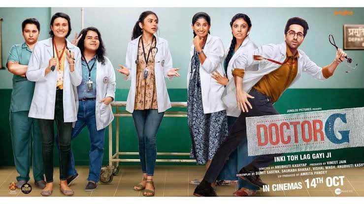 Cinema_With_PRD's tweet photo. #DoctorGReview: The layered social fabric of #DoctorG told in a very entertaining way.Full credit goes to @anubhuti_k, @SumitSaxena81 , @vishalwagh21 & @Saurabhbharat for such a wonderful screenplay & dialogues.
.
@ItsAmitTrivedi’s music & editing by @prernasaigal are good!
.
4⭐️ https://t.co/ziz76bFTIc