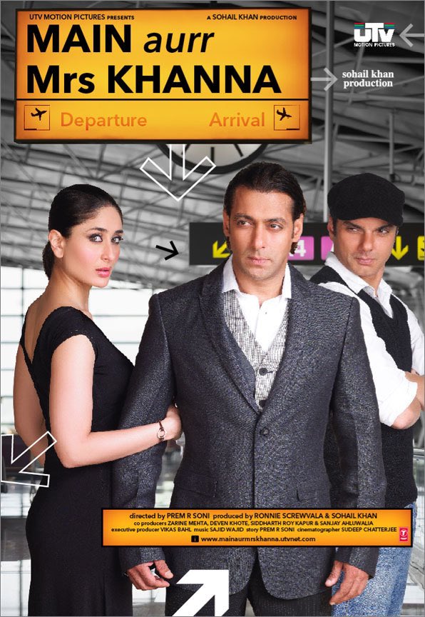 Cinemania (@cinemaniaindia) on Twitter photo Bollywood romantic drama #MainAurrMrsKhanna, directed by Prem Soni, starring #SalmanKhan, #KareenaKapoor and #SohailKhan released on this day (16/10) in 2009.
#13YearsForMainAurrMrsKhanna <a href="/premsoni/">Prem Raj Soni</a> Bollywood romantic drama #MainAurrMrsKhanna, directed by Prem Soni, starring #SalmanKhan, #KareenaKapoor and #SohailKhan released on this day (16/10) in 2009.
#13YearsForMainAurrMrsKhanna <a href="/premsoni/">Prem Raj Soni</a>