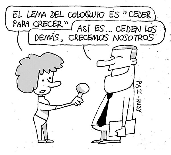 ncq5VlRwJMmOG8R's tweet photo. El #Coloquio es como un #RetiroEspiritual donde #Confiesan sus #Ideas y luego regresan #Absueltos para volver a #Delinquir https://t.co/jv6uLqj2Xb