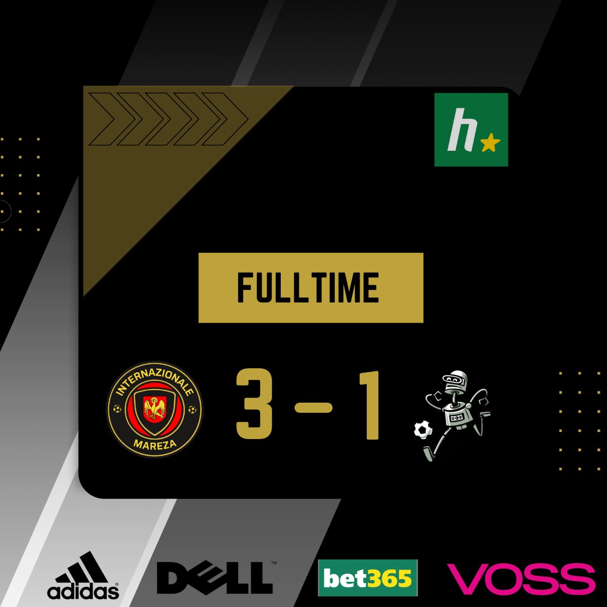 intermareza's tweet image. We win at home 3-1!