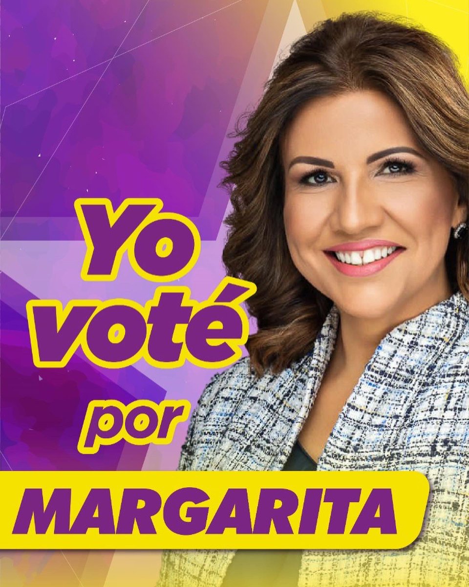 #YoVoté5 por el futuro, por la solidaridad, por la experiencia, por la mujer, por la juventud, yo voté por @margaritacdf ⭐️ con ella GANAMOS TODOS! #ConsultaPLD