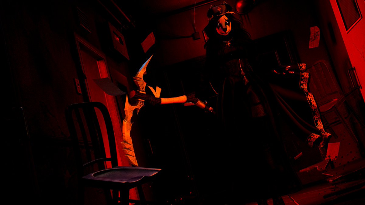 Halloween '22 Remaster - Eriana

I went back to remake and update Eriana with a new makeover and looks, and I say, turned out just as dark!

Mod - London Werewolves by @RATBURIAL 
📸- <a href="/TheGuildSL/">GuildSL</a> - The Hallows

#SecondLife #Furry #FurrySL #Halloween | More in Thread!