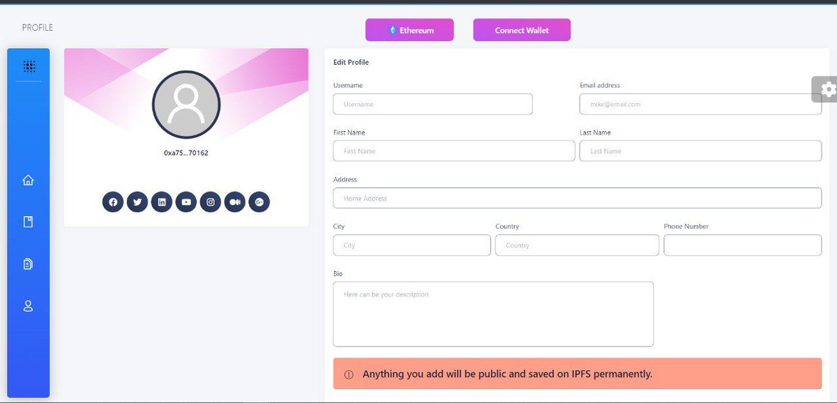 DefiBlogs's tweet photo. Here's some of the Sexy UI that is just waiting to be published.
#DefiBlogs #Web3BloggingPlatform #CrossChain #Create2Earn #NFTs #IPFS https://t.co/aZt1DCsrgl