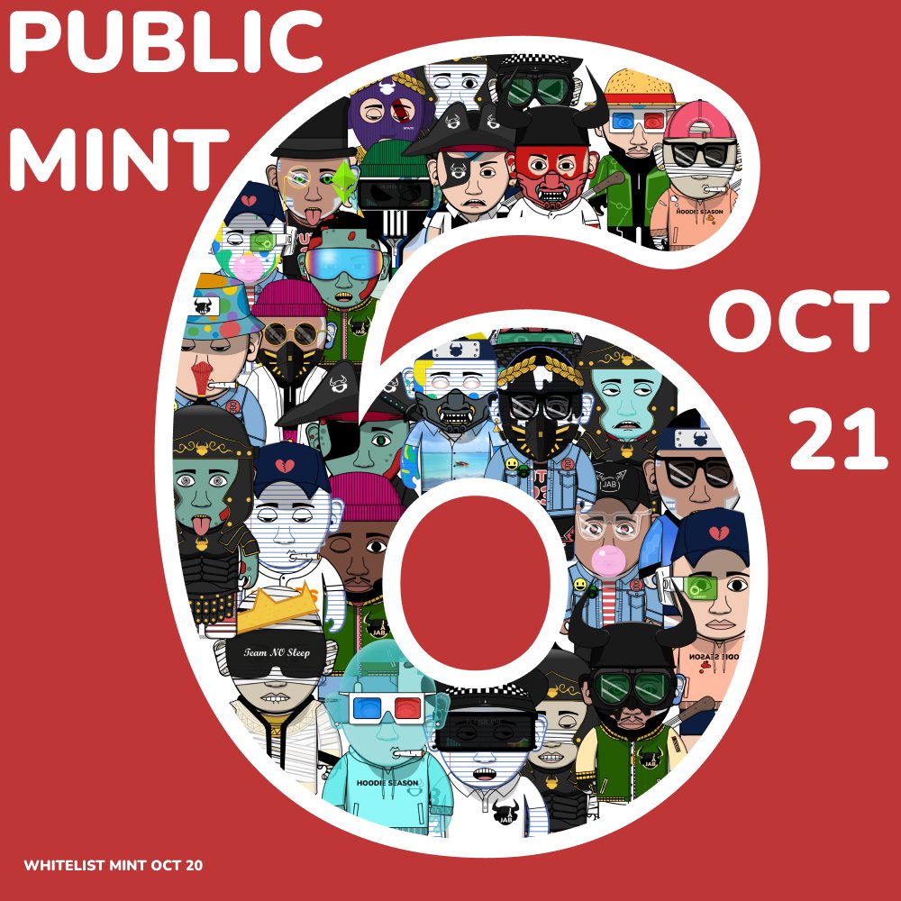 YutesOnTheBlock's tweet photo. 🐻 Whitelist mint Oct 20 at 10am EST 🚀 max mint is 3 NFT's
 🐻 Public mint Oct 21 at 10am EST 🚀 max mint is 10 NFT's

 #NFT #Ethereum #NFTCommunity #YOTB
#NFTdrop #nftcollectors #nftart #NFTMintAlert https://t.co/QPR8ocKa5z