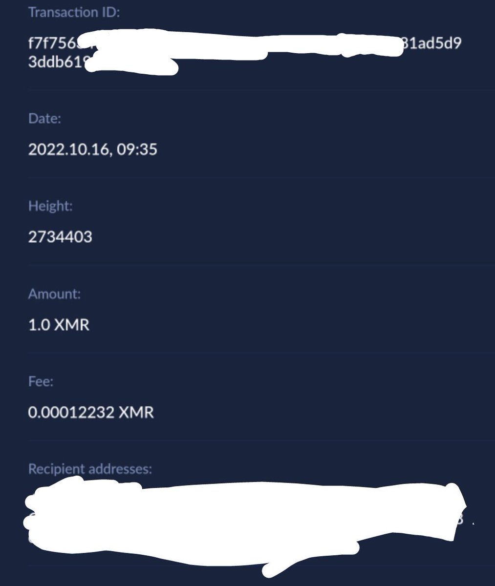 begura2022's tweet image. Received 1 XMR from daily lucky draw of @stack_wallet!!!
That draw needs more supporters and maybe you can win da prize?
$xmr #monero #stackwallet