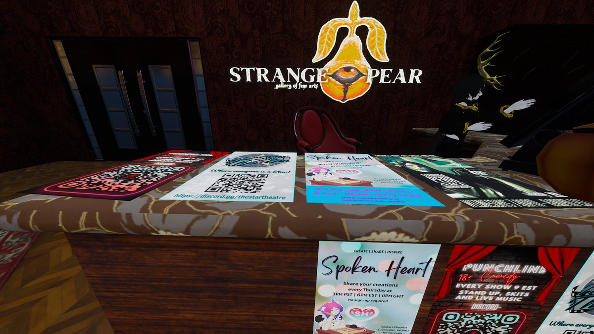 Strange Pear Gallery of Fine Arts tweet media