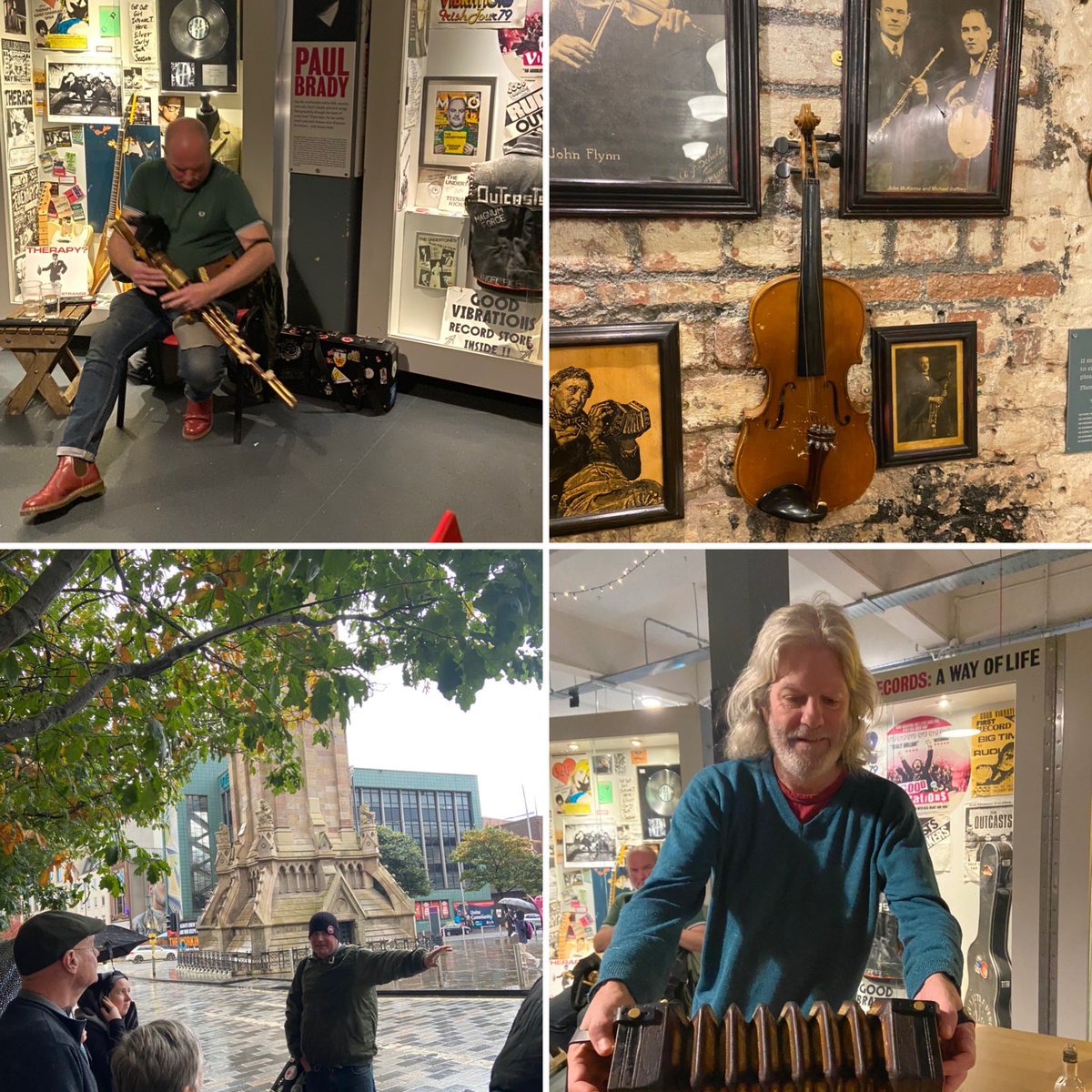 Fab time with Jason &amp; Buzz from <a href="/TradTrailBel/">Belfast Trad Trail</a> this weekend! A really engaging tour that would be perfect for our #BusinessEvents clients! #Jigs #Reels #Slipjigs #TheSecondFiddle
