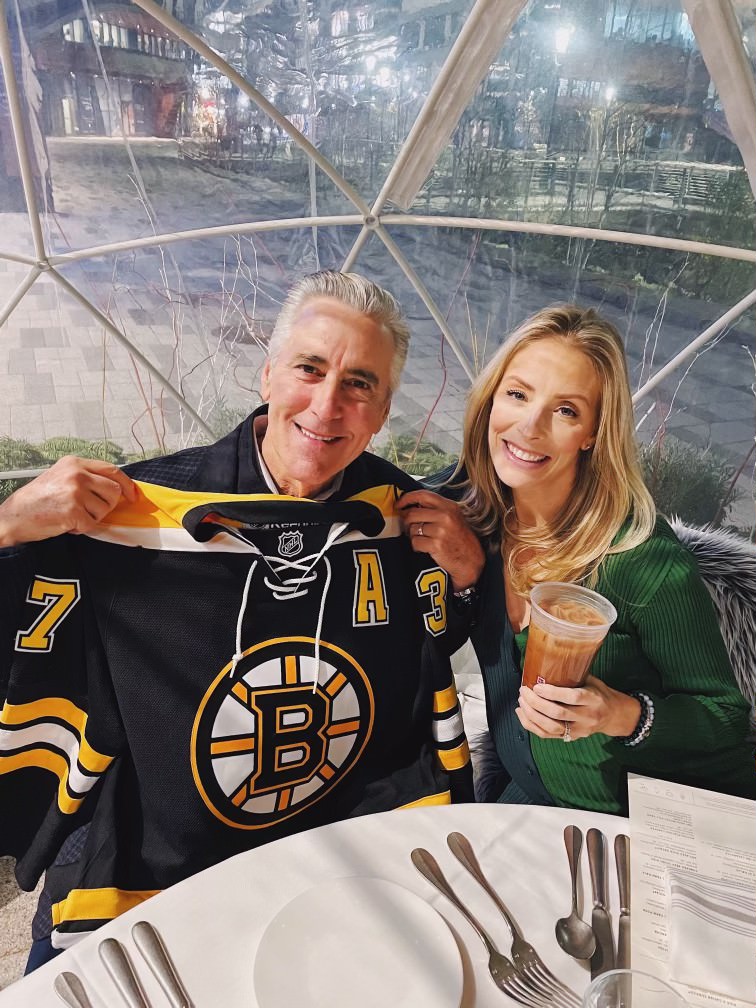DiningPlaybook's tweet photo. Happy home opener to @NHLBruins ! Maybe we should get Billy on the ice this year 👀 https://t.co/s7g2yRLHuU