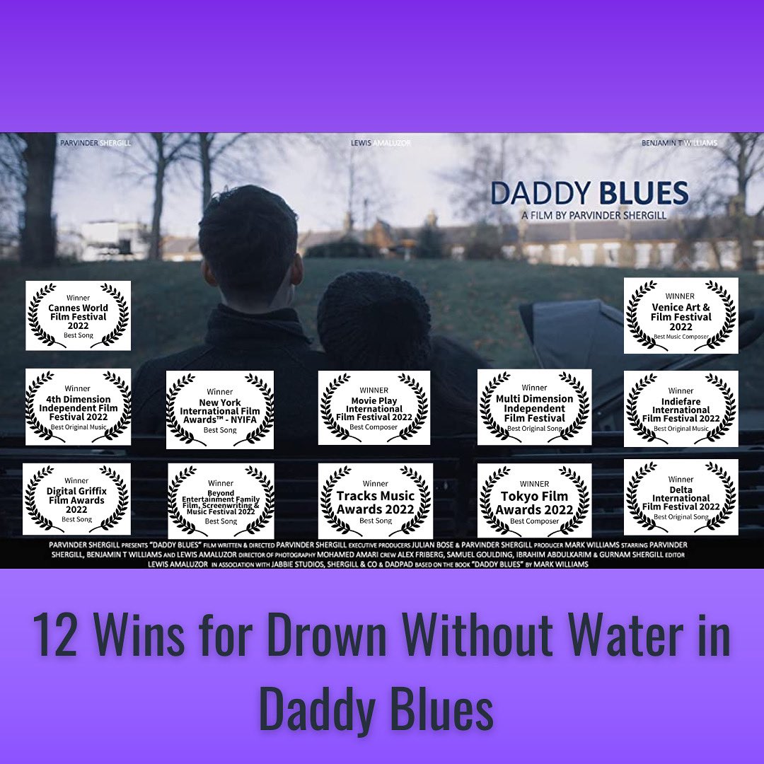 Rachel Walker Mason BCA (@rachwalkermason) on Twitter photo 12 wins for Drown Without Water in Daddy Blues by @thesecretpsych and <a href="/MarkWilliamsFMH/">Fathers Mental Health UK</a> ! <a href="/Nina_Sundstrom_/">Nina Sundstrom</a> 12 wins for Drown Without Water in Daddy Blues by @thesecretpsych and <a href="/MarkWilliamsFMH/">Fathers Mental Health UK</a> ! <a href="/Nina_Sundstrom_/">Nina Sundstrom</a>