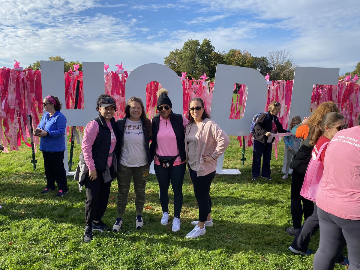 Keeping hope alive and making strides against breast cancer! #WPProud