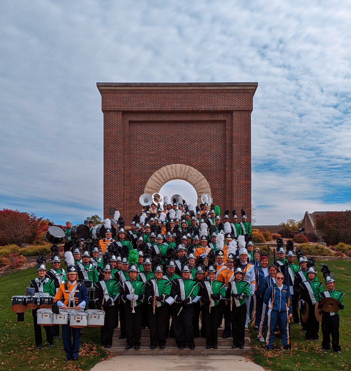 The Tornado Marching Band spent the day with <a href="/BVUMusic/">BVU Music</a> supporting <a href="/BVUAthletics/">Beaver Athletics</a> at their home football game. It was a beautiful Fall day filled with music and team spirit. #GoBeavers #GoBand #GoTornadoes
