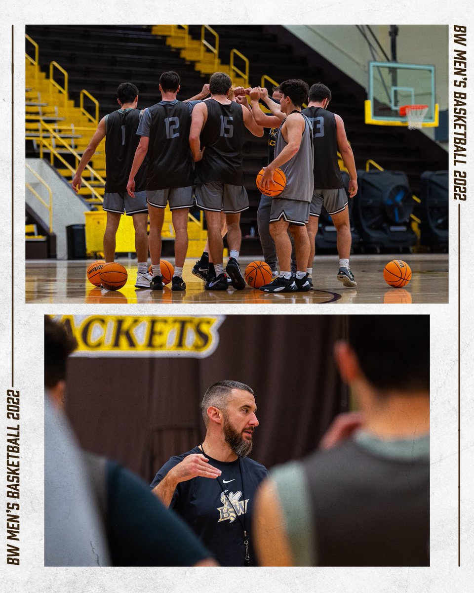 BW_mbasketball's tweet photo. 𝔸𝕟𝕕 𝕨𝕖’𝕣𝕖 𝕓𝕒𝕔𝕜

First practice of the 2022-23 season in the books 📚✅ 

#𝕋𝕖𝕒𝕞𝟙𝟙𝟞 https://t.co/ZwuFbGn4aB
