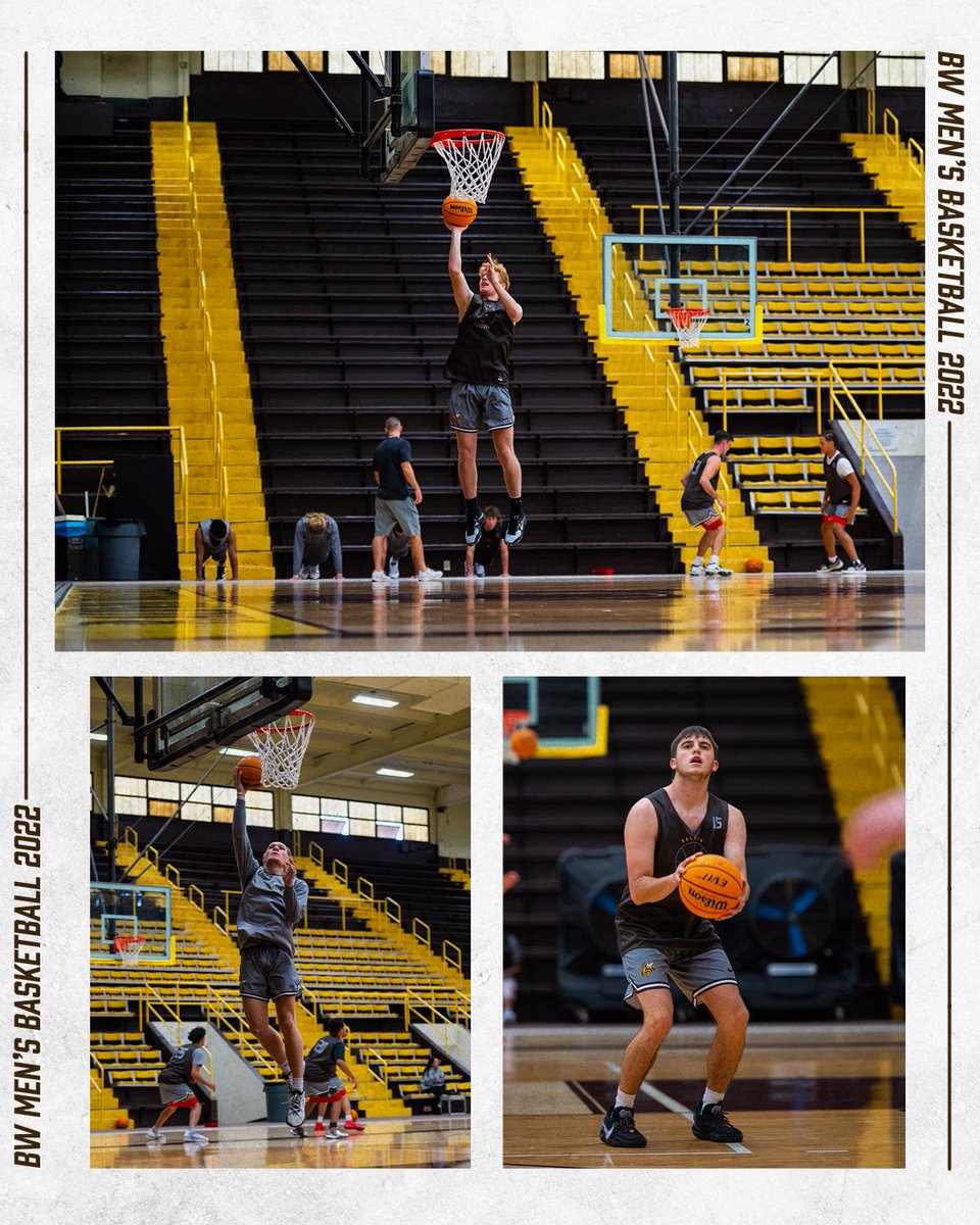 BW_mbasketball's tweet photo. 𝔸𝕟𝕕 𝕨𝕖’𝕣𝕖 𝕓𝕒𝕔𝕜

First practice of the 2022-23 season in the books 📚✅ 

#𝕋𝕖𝕒𝕞𝟙𝟙𝟞 https://t.co/ZwuFbGn4aB