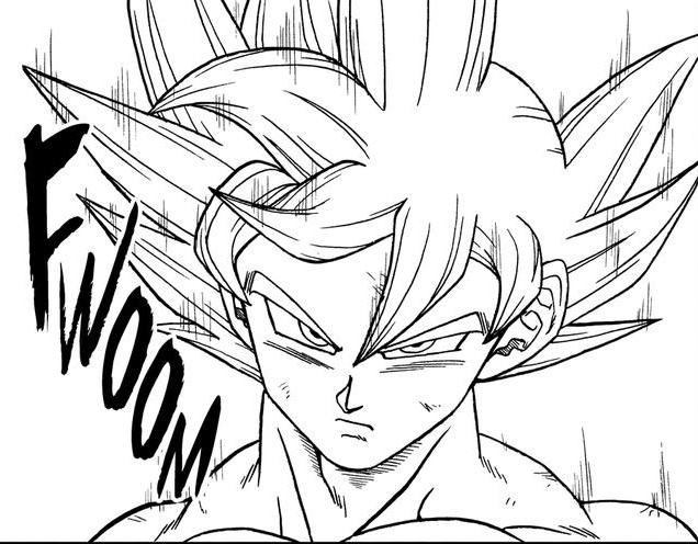 Como desenhar o goku instinto superior incompleto