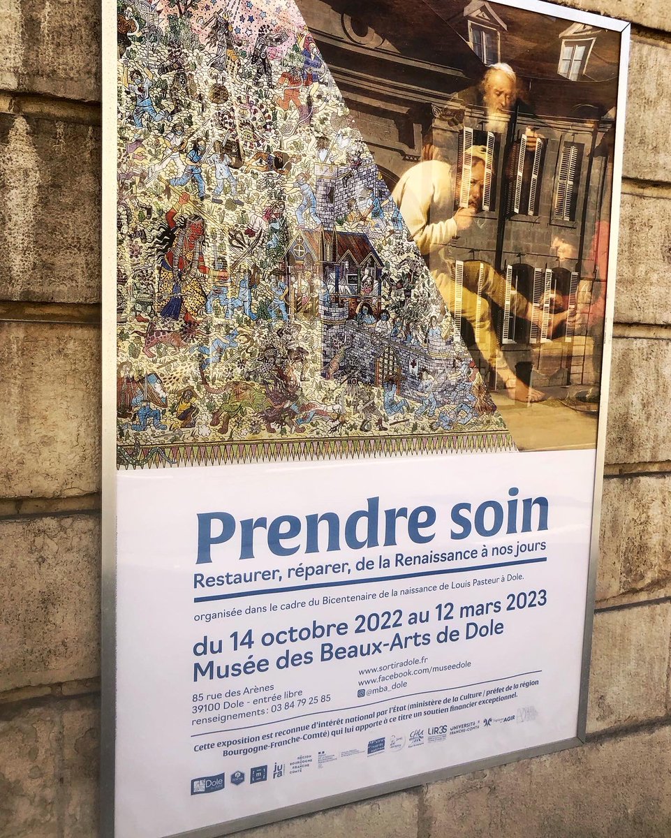 CaroHaillet's tweet photo. Nos émotions ont été chahutées cette année alors nous étions curieux de découvrir l’exposition « Prendre soin » proposée par le Musée des Beaux-arts de Dole… une expo qui a effectivement raisonné 🙌🏻 #àdécouvrir #expo #MBADole #prendresoin https://t.co/ugNummSenV