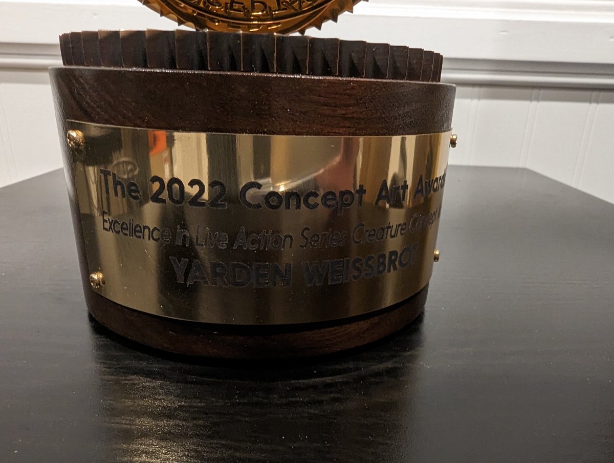 YWeissbrot's tweet photo. The biggest Concept Art awards show is that of the CAA. It has participants from Pixar, Sony, Riot, and pretty much any other major company you can think of.
So when we sent 2 of my concept art for @Play_GRIME , I understandably wasn't expecting much. https://t.co/5Pwb1G9nmf