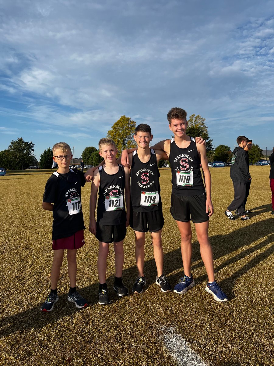 SHS_Track_CC's tweet photo. Randolph XC Invitational Photos 
The Senators will return to action on Thursday for the Oakville Invitational on the State Meet Course at Jesse Owens. 
#1Sparkman https://t.co/xDeuaygyru