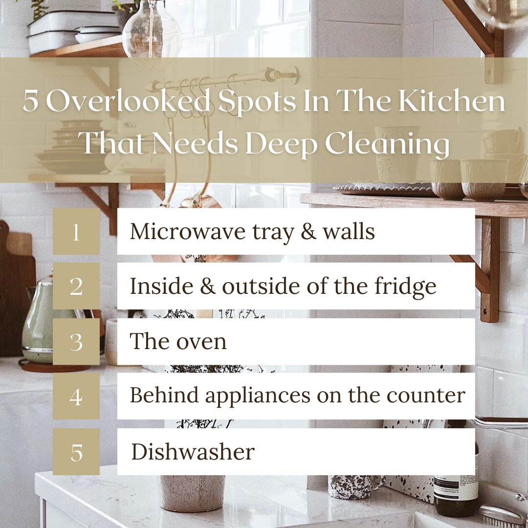 BryanExitRealty's tweet image. Here are some top spots in the kitchen that get overlooked when it's time to deep clean your home!

Comment below with any other spots that get overlooked.

#cleaningtips #hometips #deepcleaningtips #cleaningexpert #cleanhome #kitchencleaning #kitchengoals