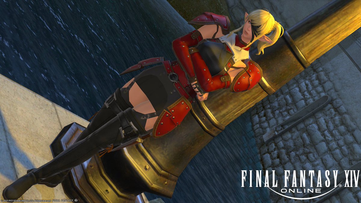 Ff14Kalis's tweet photo. 夜明けの港町 #GPOSERS #XIV_PICTCLIP #FF14 #本日のエレゼン  #エレメス https://t.co/I29lRJNvlm