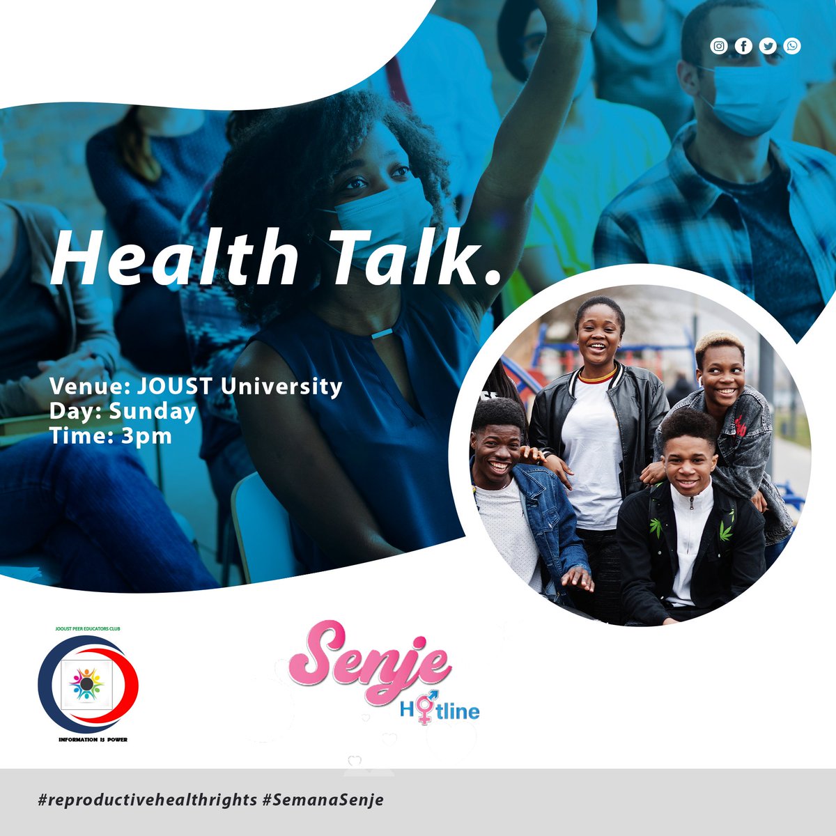 Engaging young people on matters safe sex #semanasenje
#reproductivehealthrights
<a href="/nawiri_africa/">NAWIRI Africa</a>
<a href="/MySpaceAlliance/">My Space Alliance</a>
<a href="/MildmayKENYA/">MildmayKENYA</a>