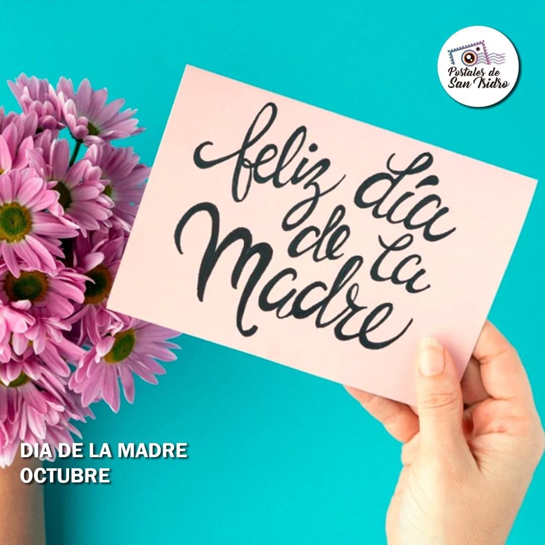 PostalesSI's tweet photo. ¡FELIZ DIA DE LA MADRE....!
16 de Octubre

#dìadelamadre https://t.co/1TVTAHz5Cy