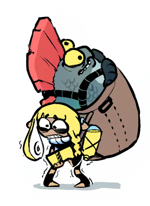 Little Buddy but it's a Cohock #splatoon3 