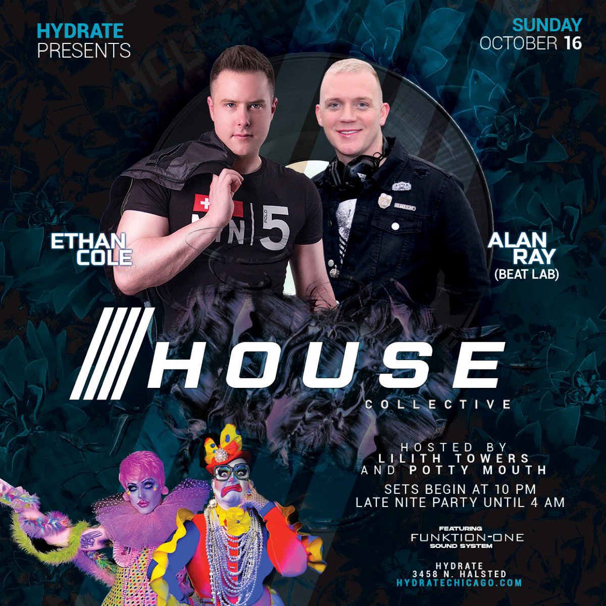 Today at 10PM <a href="/HydrateChicago/">Hydrate Night Club</a> ! #techhouse #northhalsted #boystown